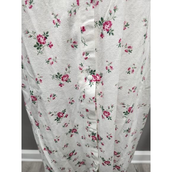Aria Collections Vintage Nightgown Plus Size Medium Floral Lounge Wear - Picture 5 of 13